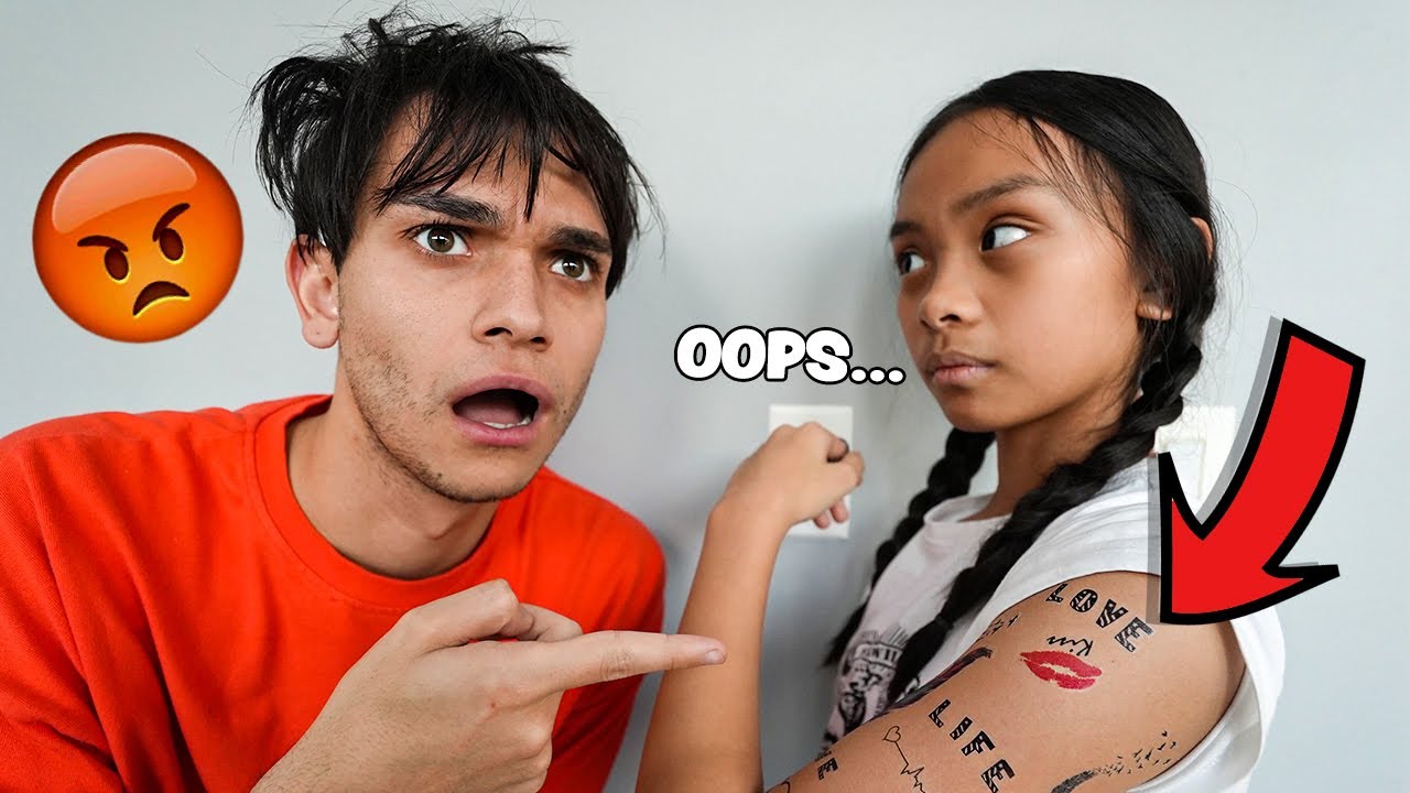 Our Little Sister got a Tattoo without telling us…