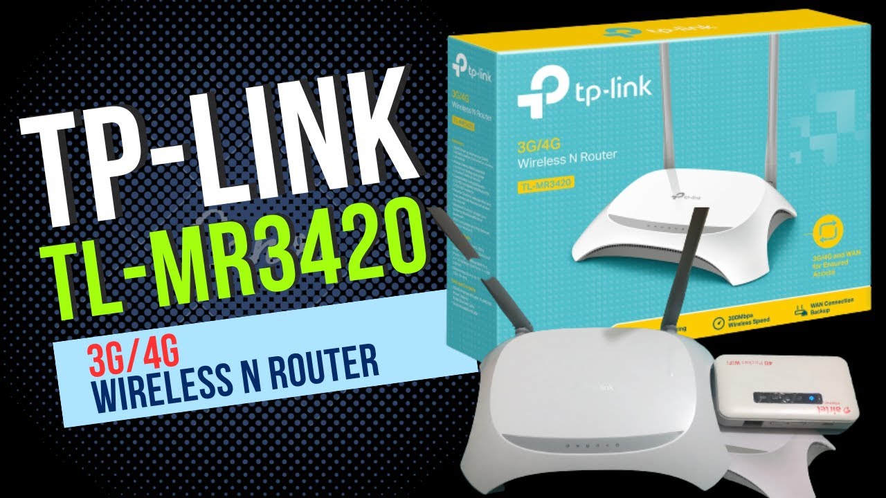 How to configure/setup a Tp-link 3g/4g Wireless N Router TL- MR3420