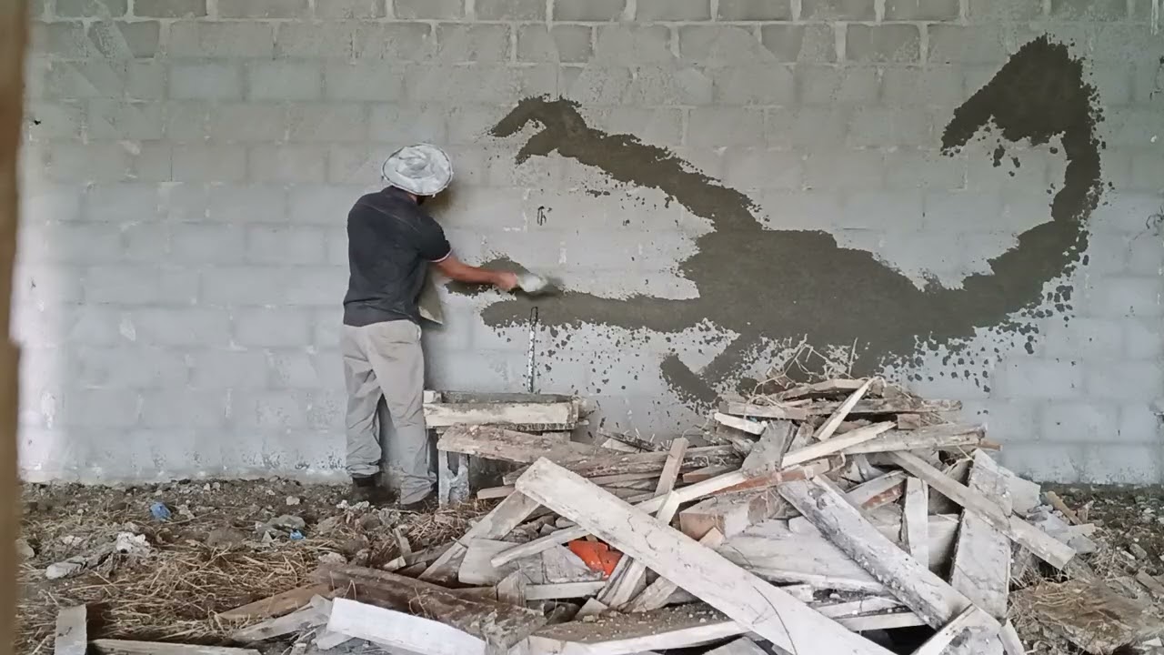 Dibujando con concreto 