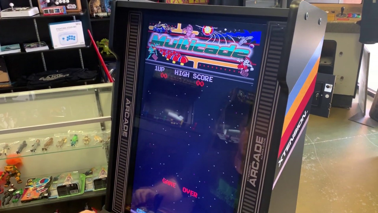 Alpha-Cade Vertical 3/4 Scale Arcade Machine