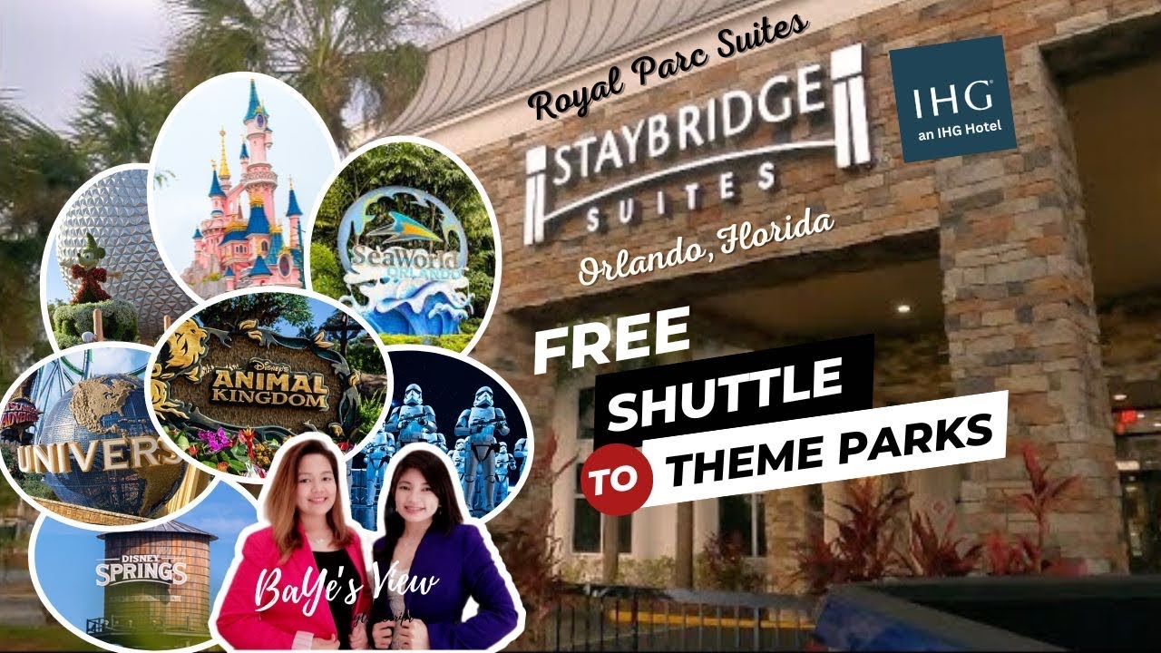 Orlando Florida Hotel with FULL KITCHEN & FREE Theme Park Shuttles (You Won't Believe This!)