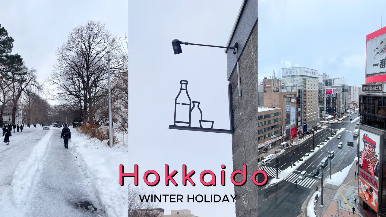 홋카이도 브이로그 | 삿포로는 무조건 겨울☃️|  뻔하지 않은 삿포로 시내 추천 코스 | 콕콕 집어주는 삿포로 맛집, 쇼핑, 포토 스팟 | 설산에서 노천 온천까지 비에이 즐기기