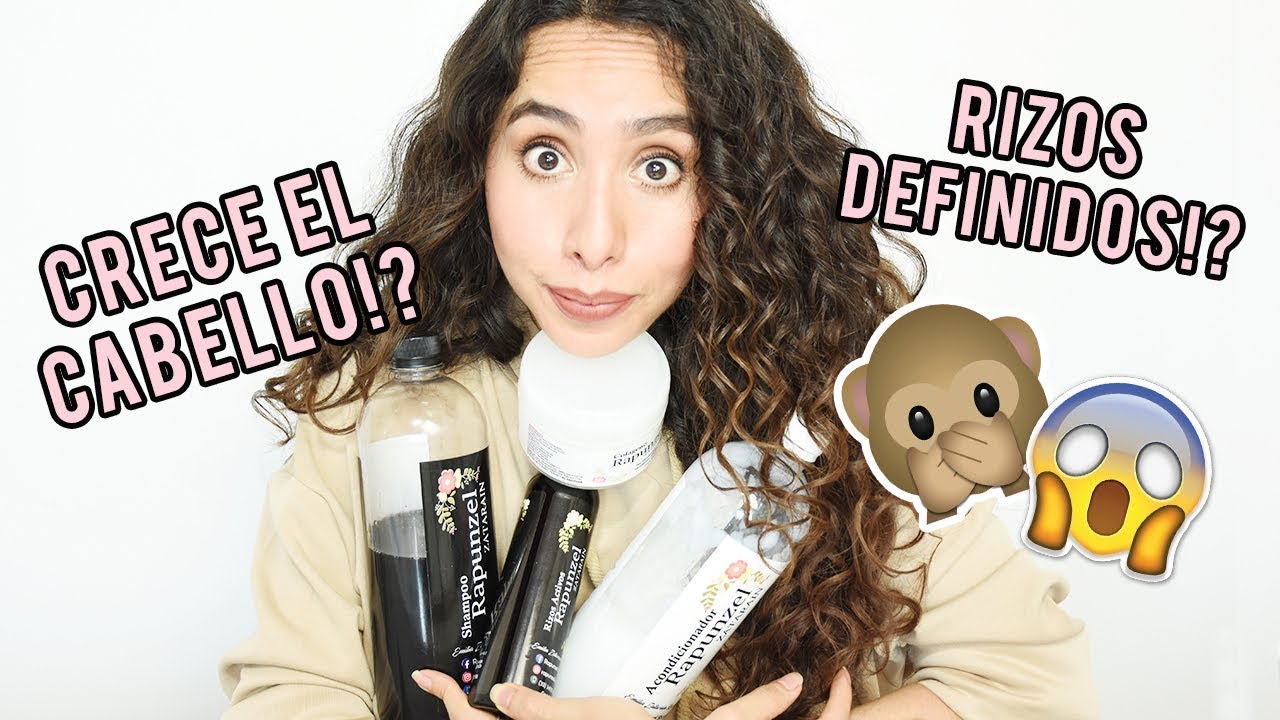 RESEÑA SHAMPOO RAPUNZEL Y MUCHO MÁS! AL FIN! 🔥 HACEN CRECER EL PELO?