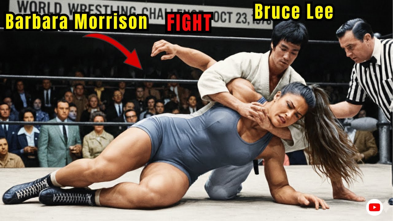Bruce Lee Was Dared By WWE Female Champion Made Her Tap Out 45 Seconds 1970 — 275 Pound Submitted