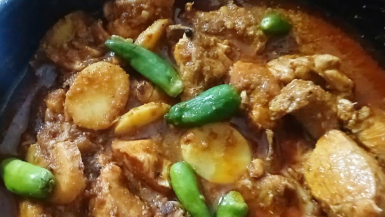 Delicious Aloo Achari Gosht Recipe #recipe #cookingwithruhi 