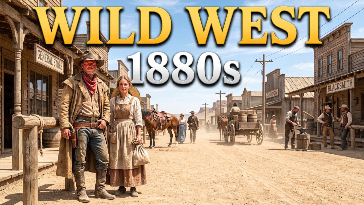 What It Was Actually Like To Live In 1880s Wild West | Relaxation Bedtime History