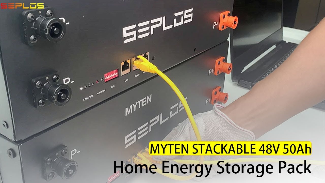 MYTEN 48V 50Ah 2.56KWh Solar Energy Storage Battery Setup | What's Inside?