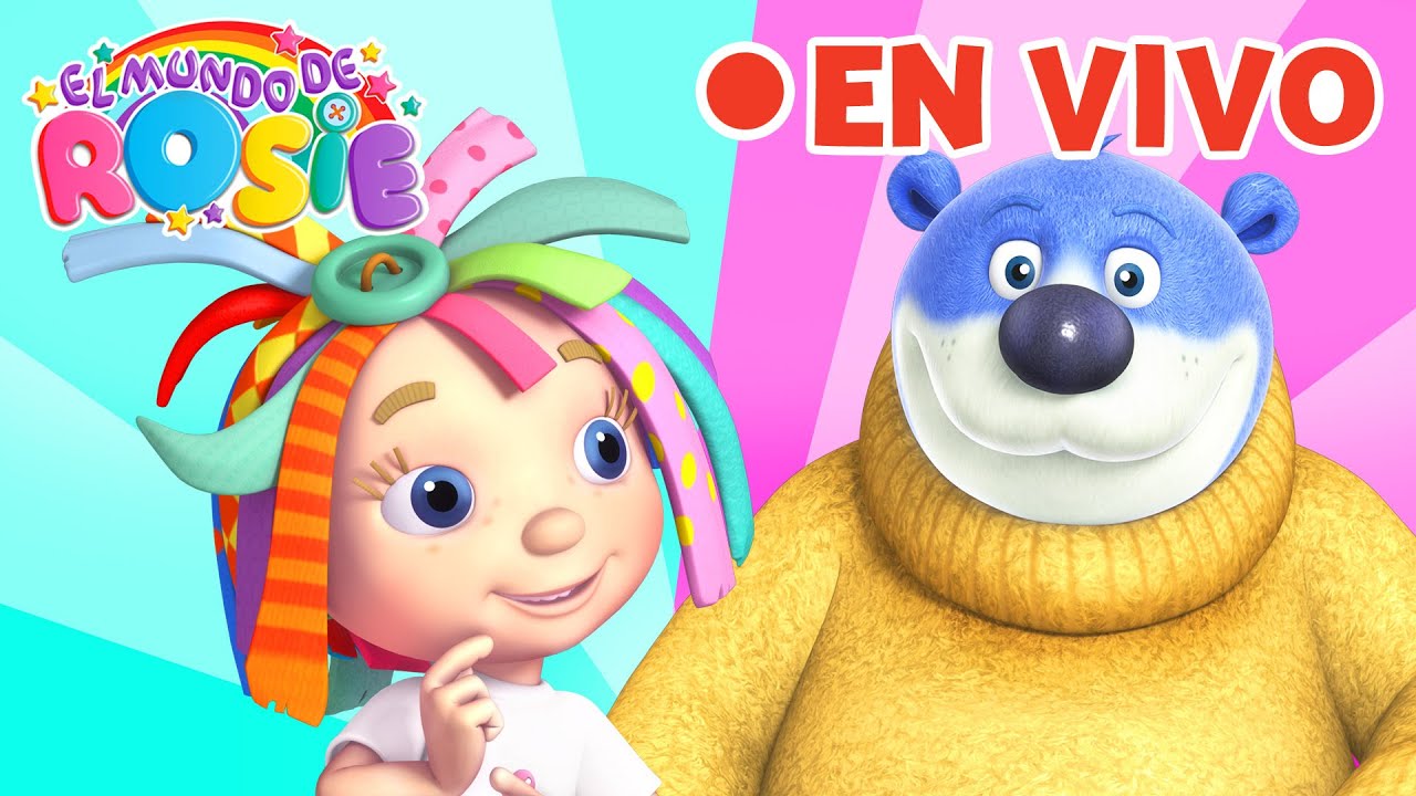 EN VIVO: Maratón de la Amistad de Rosie 💕 ¡Dibujos animados preescolares sin parar!