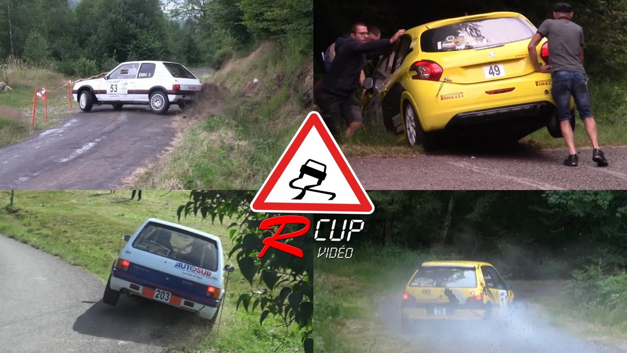 Rallye Ruppéen 2023| Crashs Mistakes & show | by Rcup Vidéo