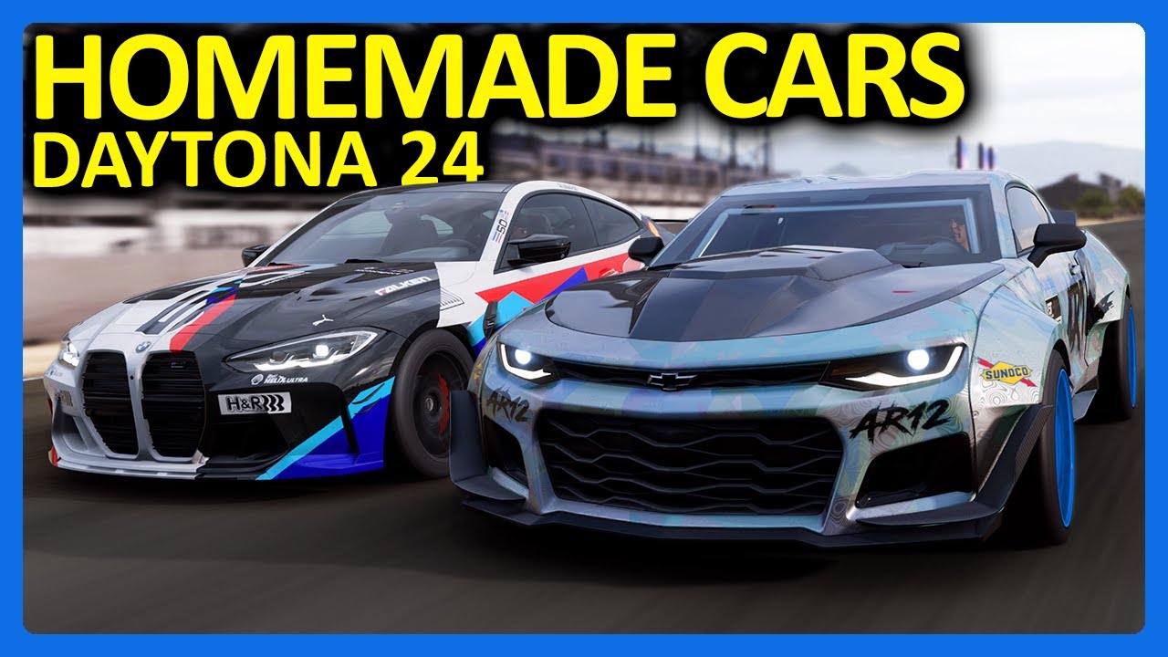 Forza Horizon 5 : Homemade Daytona 24 Cars Challenge!!