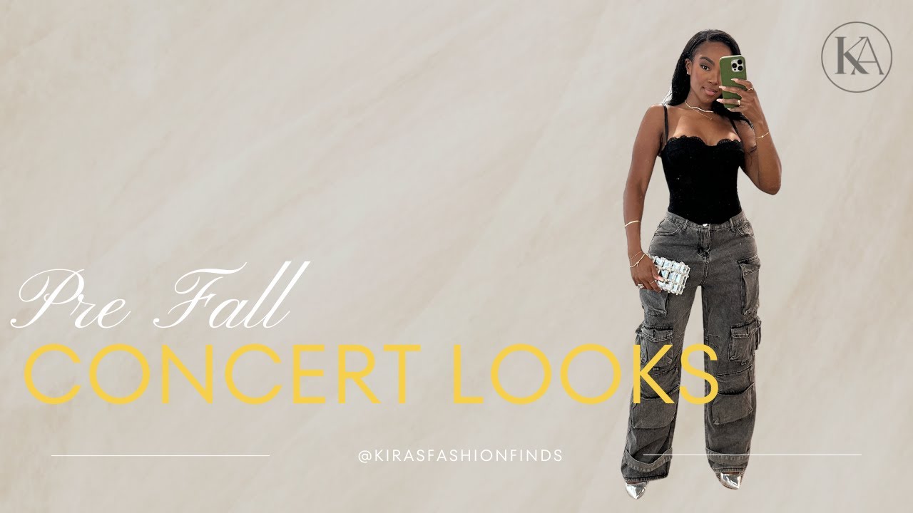 CONCERT OUTFIT IDEAS FOR PRE FALL | KIRA'S FASHION FINDS