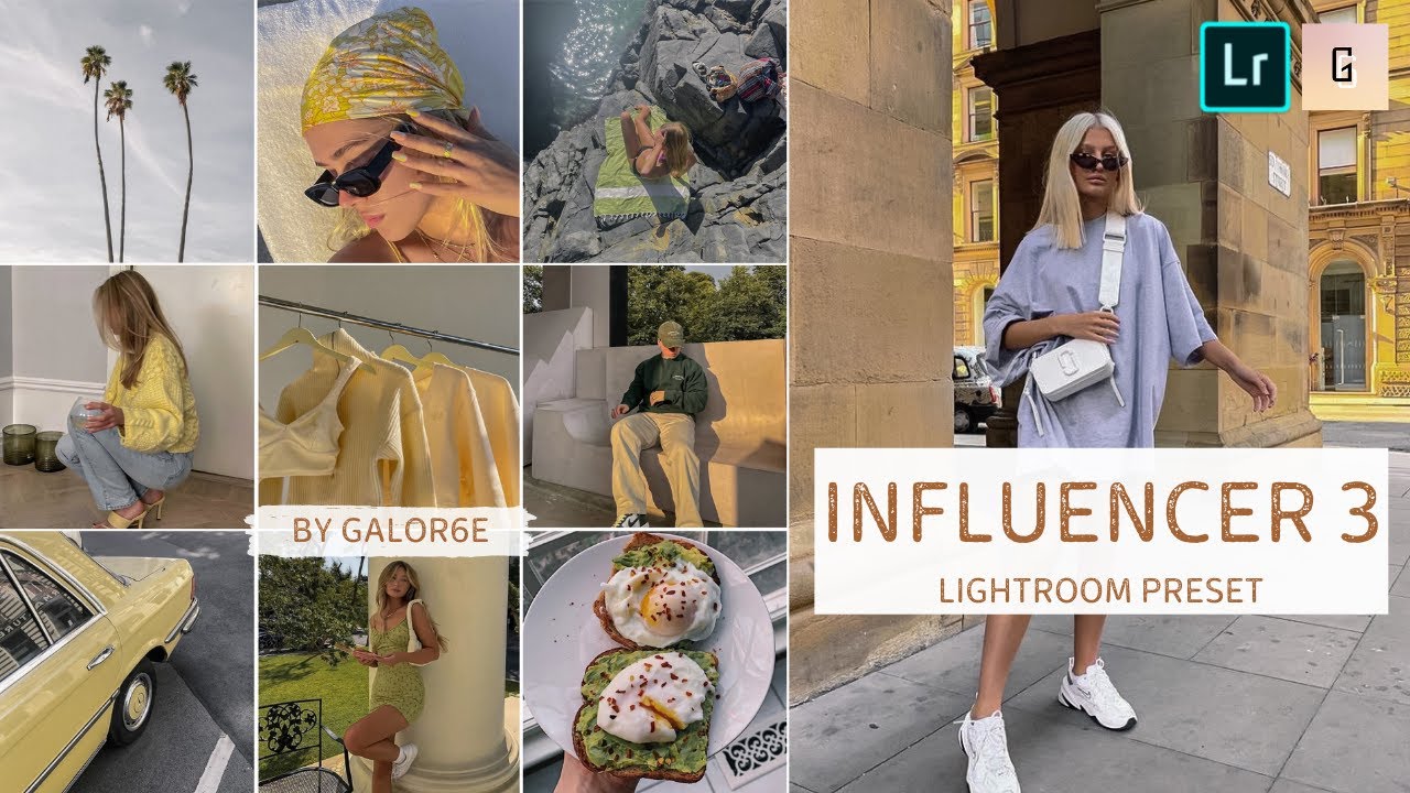 INFLUENCER FEED | How To Edit Photos In Lightroom | Lightroom Photo Editing | Aesthetic preset free