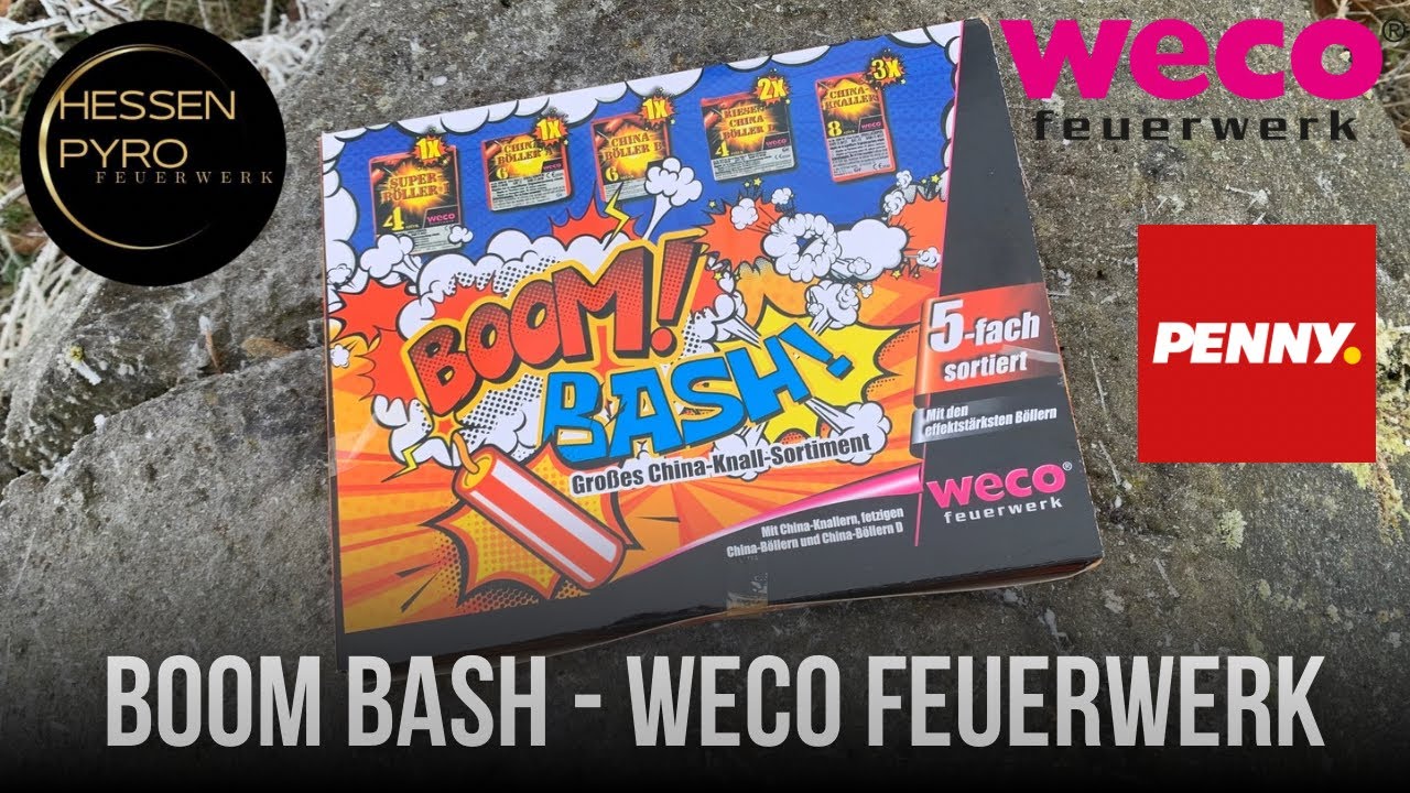 BOOM BASH | China-Knall-Sortiment - WECO FEUERWERK | PENNY