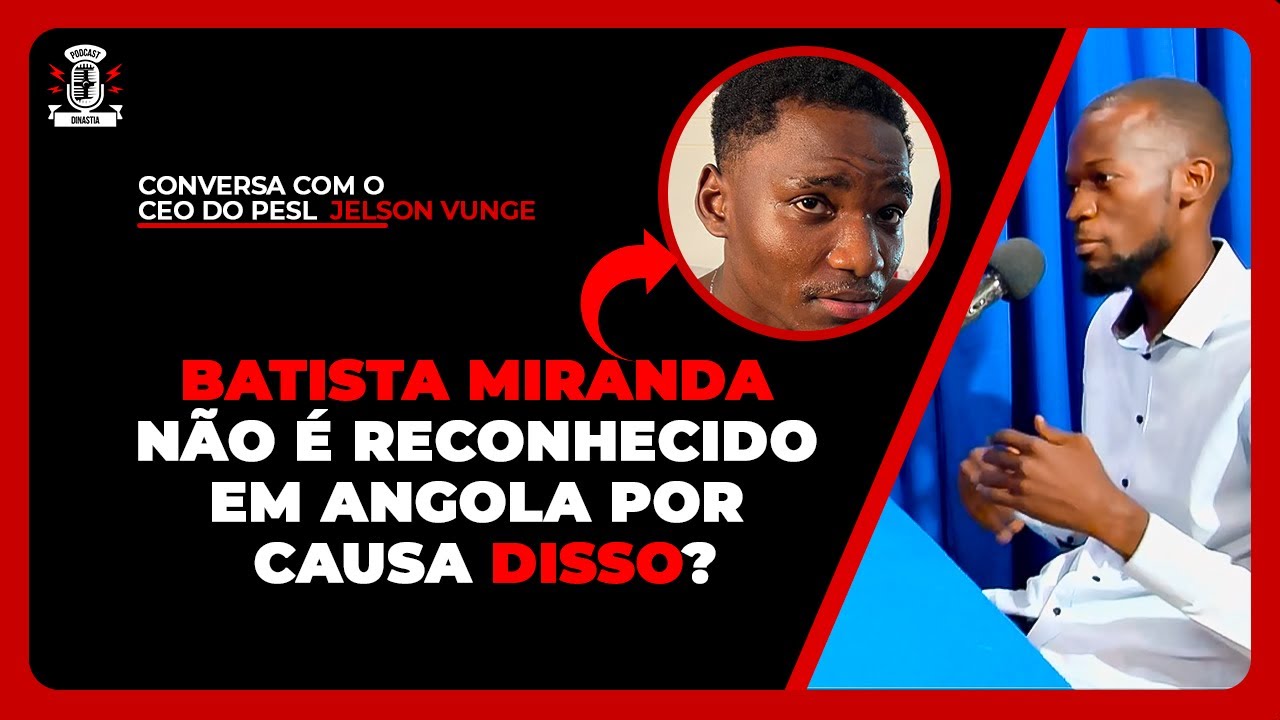 ELE &Eacute; O MAIOR YOUTUBER EM ANGOLA, MAS S&Oacute; QUE...