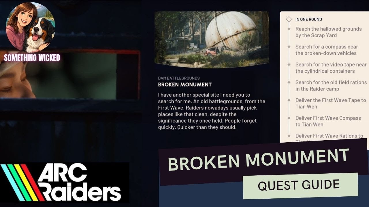 ARC Raiders: How to Complete the Broken Monument Quest