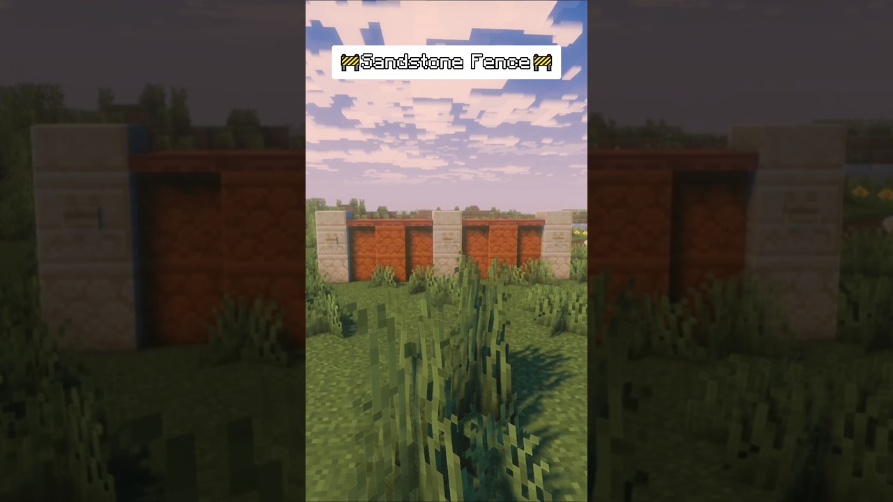 How to Build a Beautiful Desert Wall in Minecraft (Tutorial)
