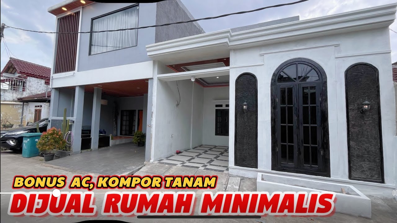DI JUAL RUMAH MINIMALIS || 100% BANGUNAN BARU || DAPAT BANYAK BONUS || PERUM KOMPAS INDAH 