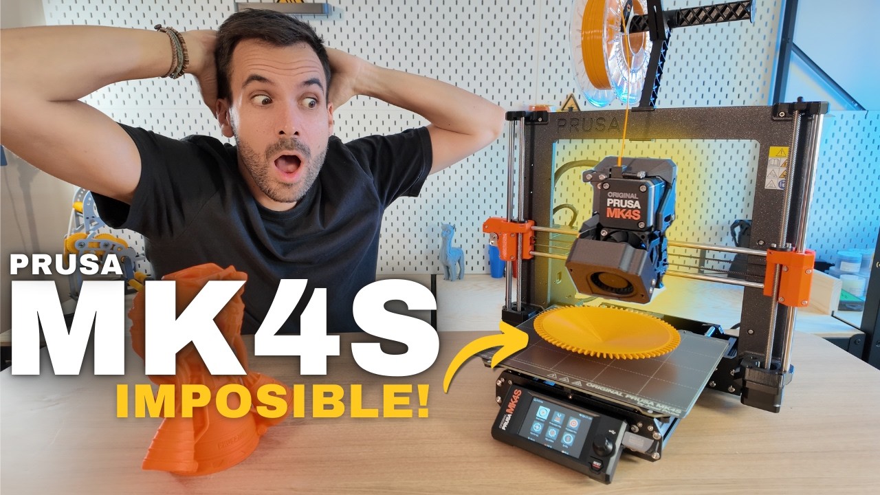 NUEVA PRUSA MK4S 💥 - Desafia los Límites 🤯 | Prueba REAL! - ¿La más rápida?
