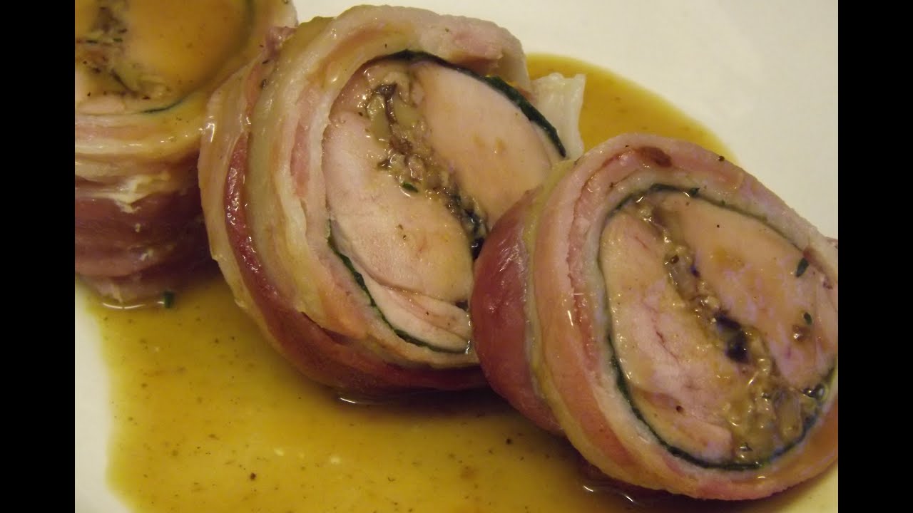 How To Prepare And Cook A Rabbit.(Part.3).Stuffed Saddle Of Rabbit.
