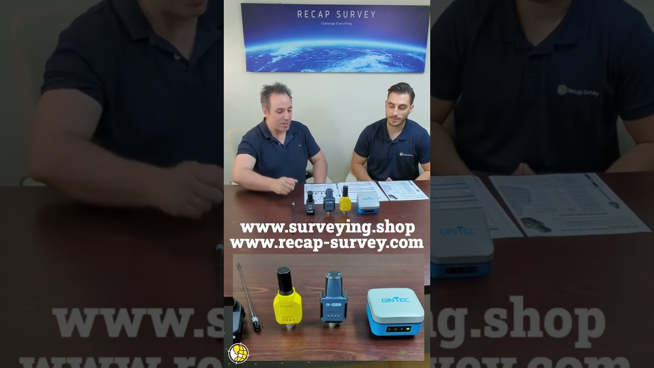Mini δέκτες GNSS της Recap Survey | Αναλυτική παρουσίαση και σύγκριση
