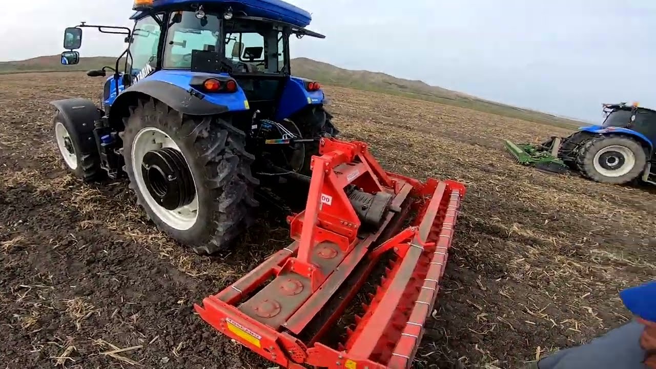 Yeni Dik Frezemiz Toscano 3000! Mısır yerlerini hazırlıyoruz
