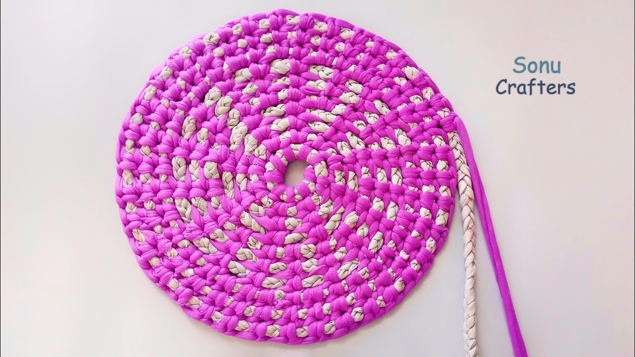 Doormat making at home, Super beautiful doormat, Paidan banane ka tarika, Sonu Crafters