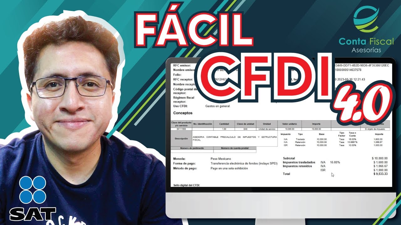 ►|🔥¿Cómo hacer una Factura electronica servicios profesionales?🔥 paso a paso SAT 2023 Gratis🔥