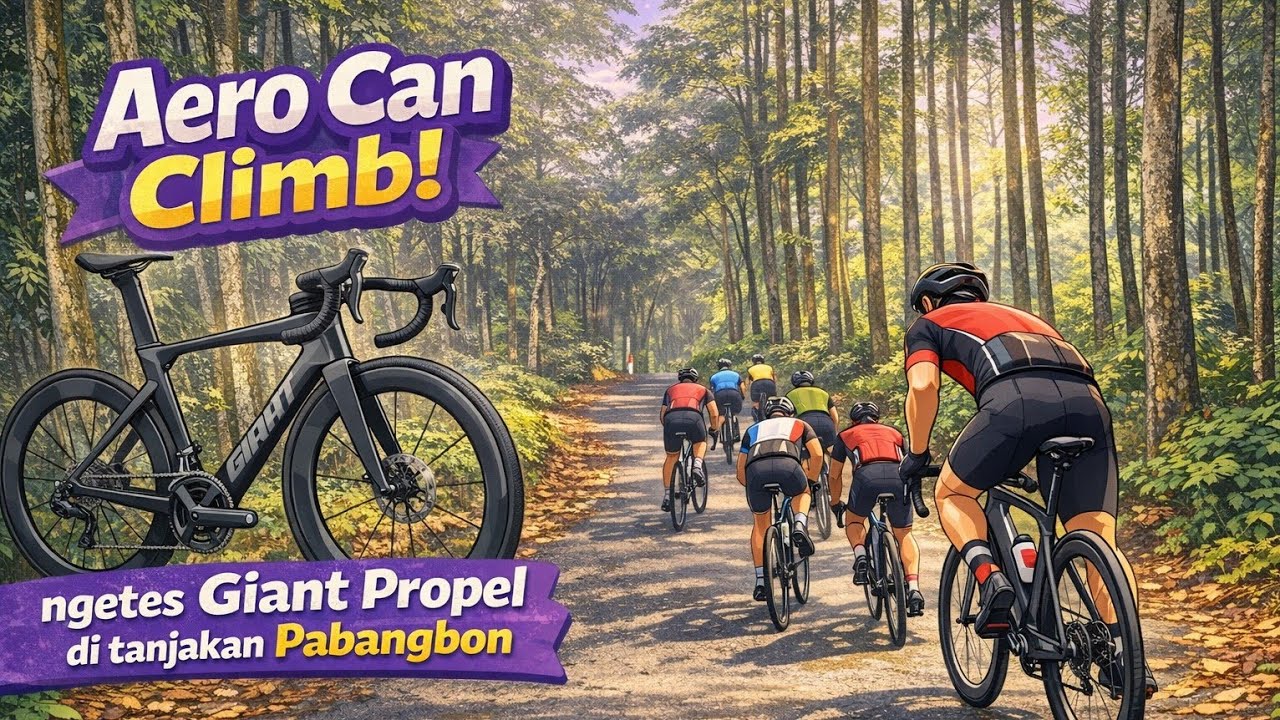 Aero Can Climb !!!  Gowes ke Pabangbon, Tanjakan Kejam di Bogor