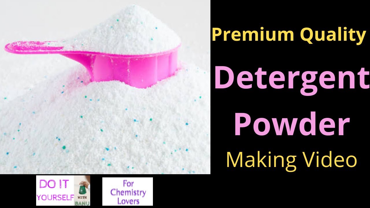 Premium Quality Detergent Powder Making Video.
