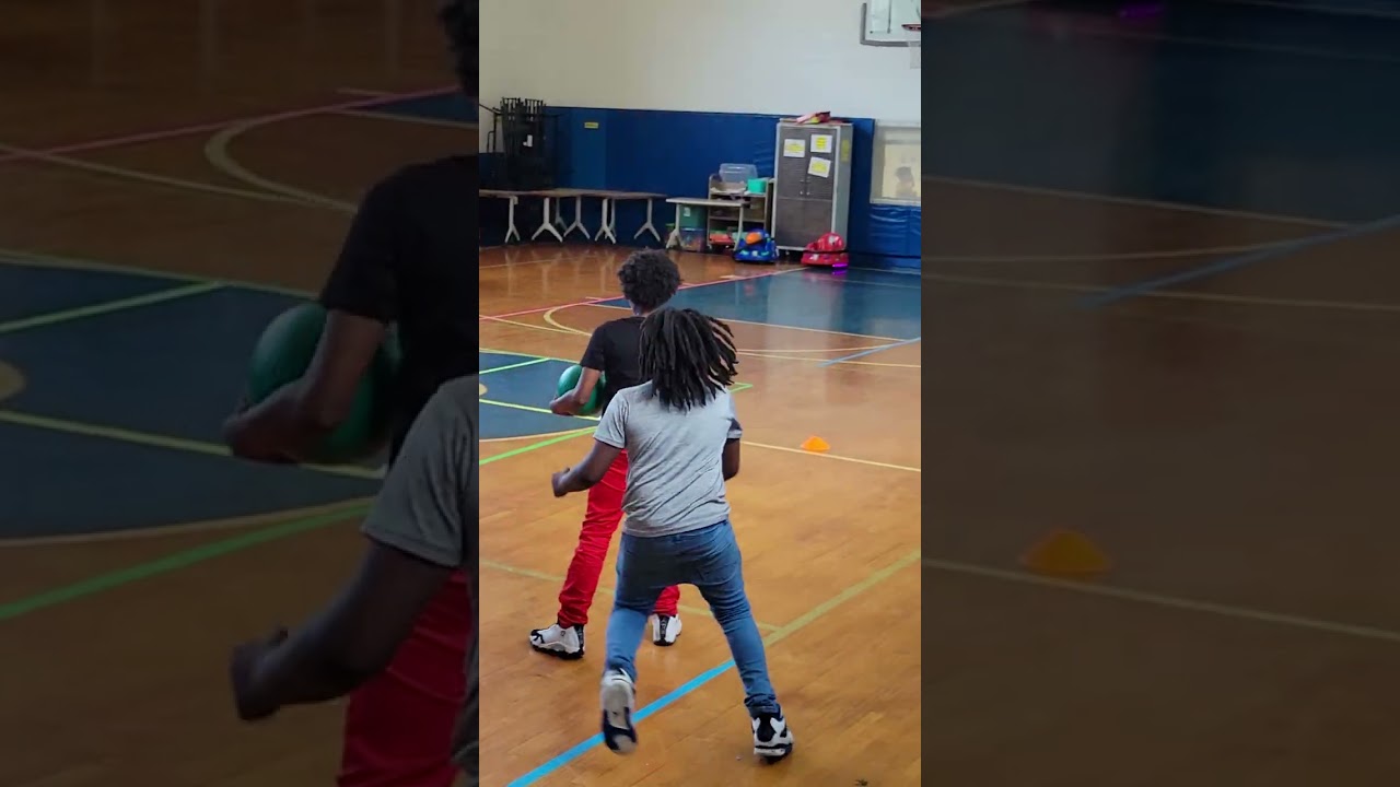 Magnified Dodge Ball @ Grandy Village Boys & Girls Club in Norfolk