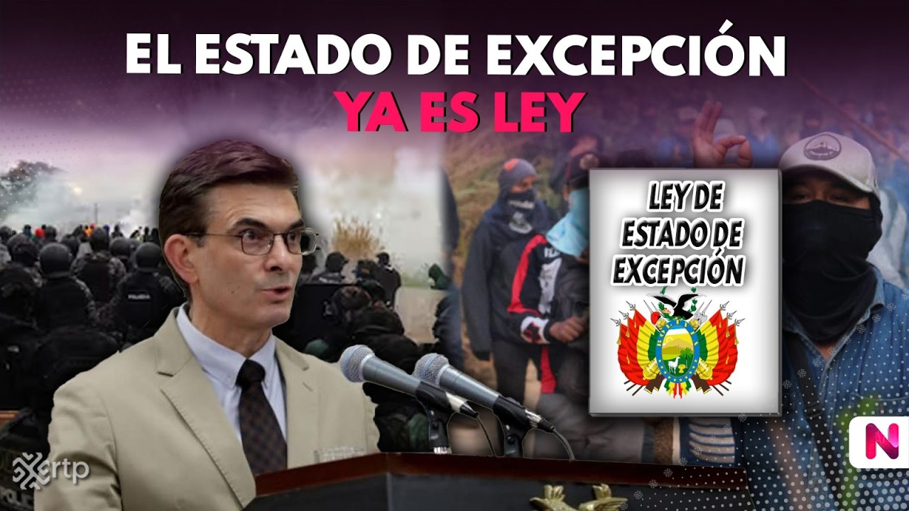 El Estado de excepci&oacute;n ya es ley | Noticiero Popular | 08-06-2026