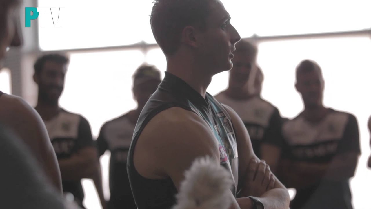 Port Adelaide players get hypnotised - Part 2