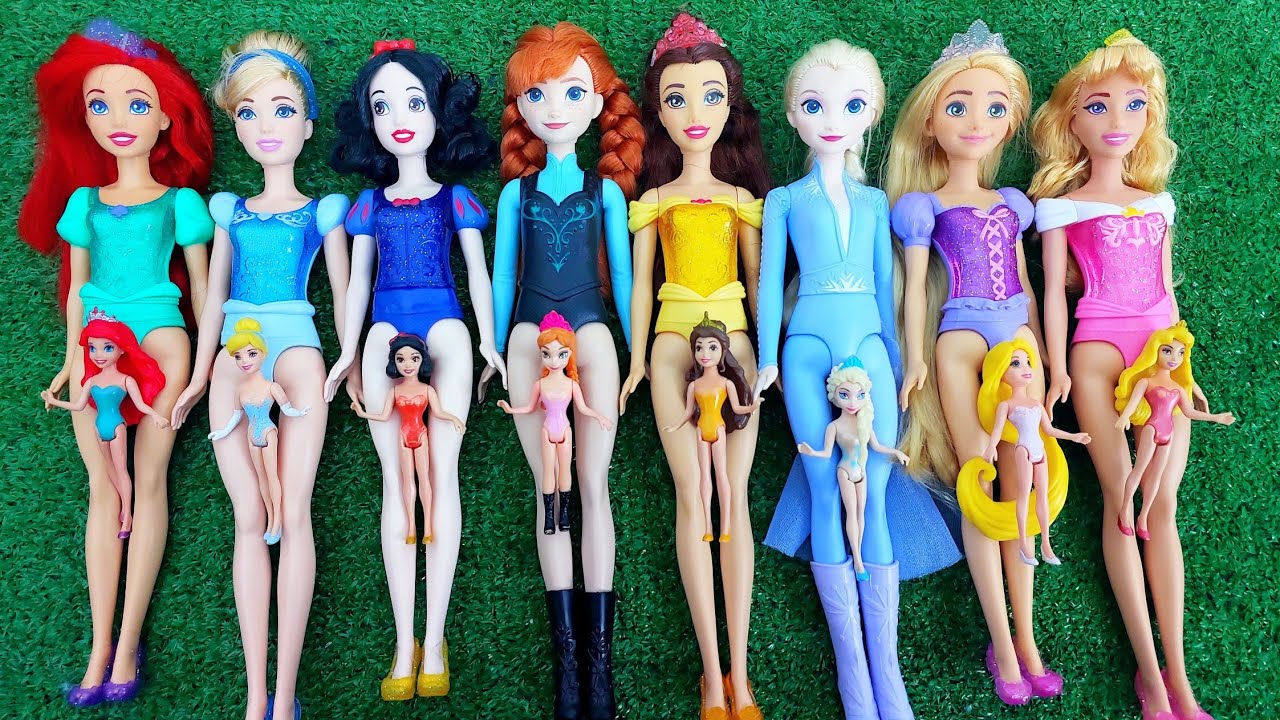 Opening My Disney Dolls Collection One by One