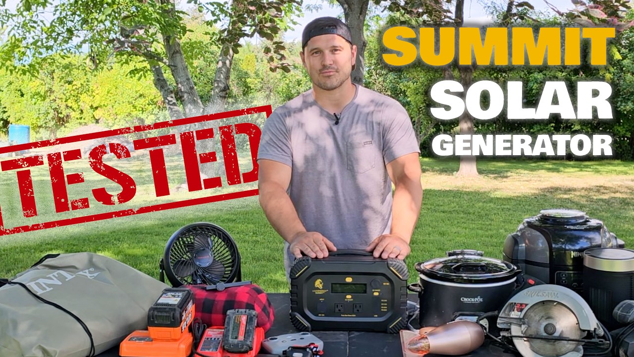 Solar Generator vs 100º Heat (Popsicle Test)