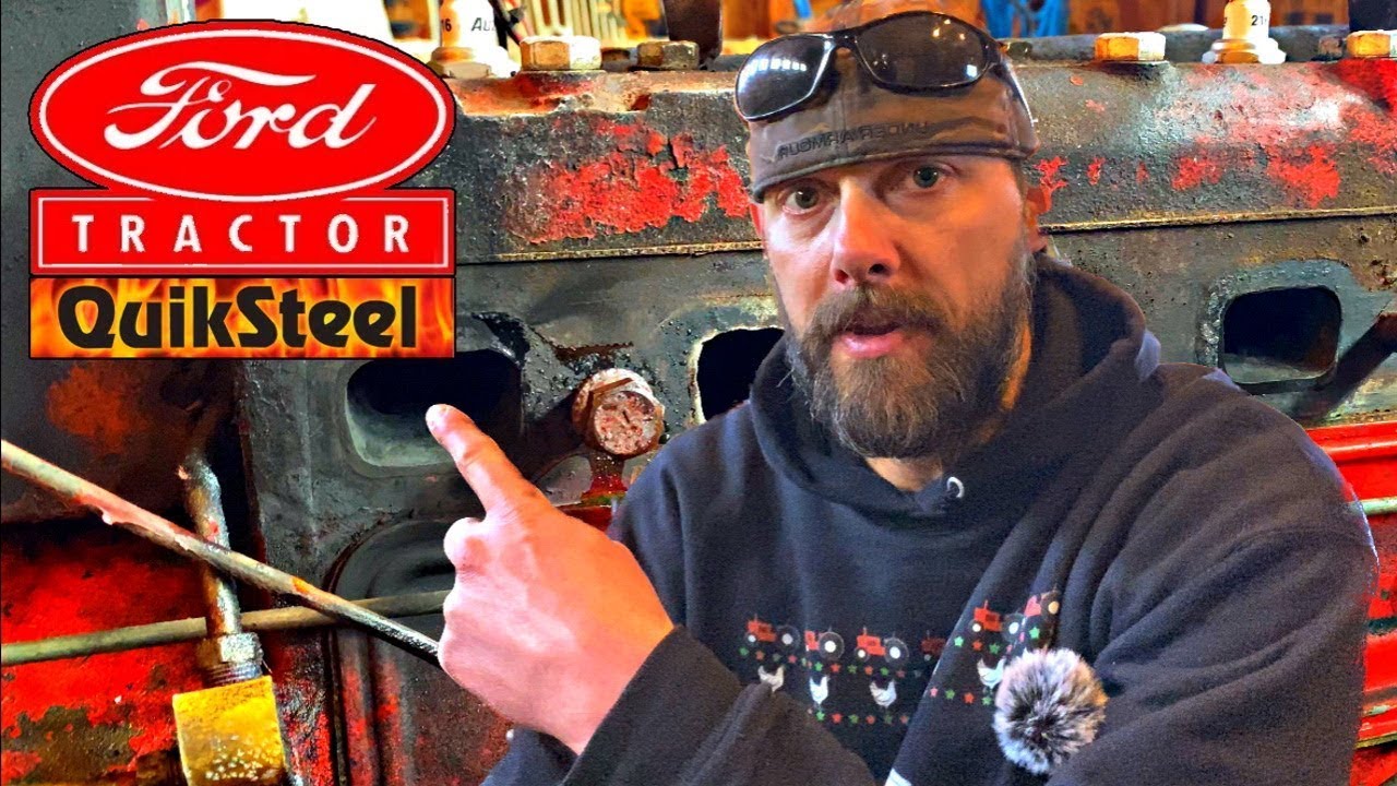 Ford 8N Tractor 🔧 Manifold Exhaust Leak Repair