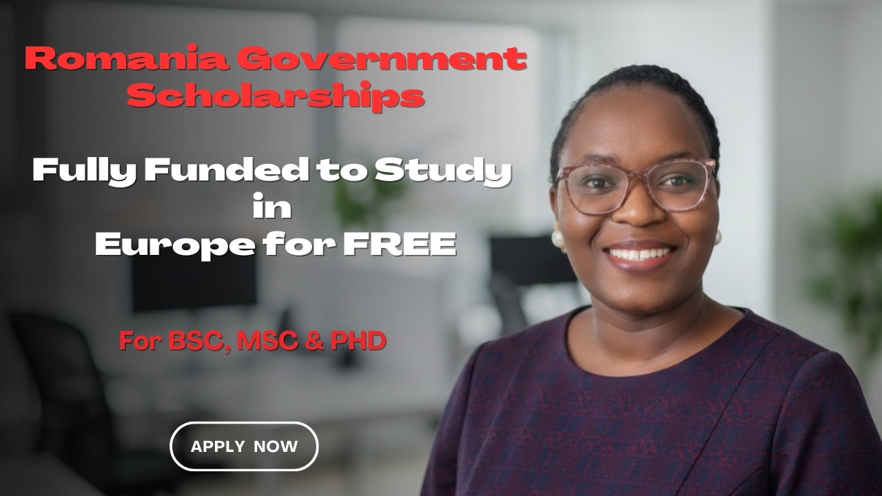 Romania Government Scholarships 2026 -  Fully Funded to Study in Europe For FREE - APPLY NOW!!