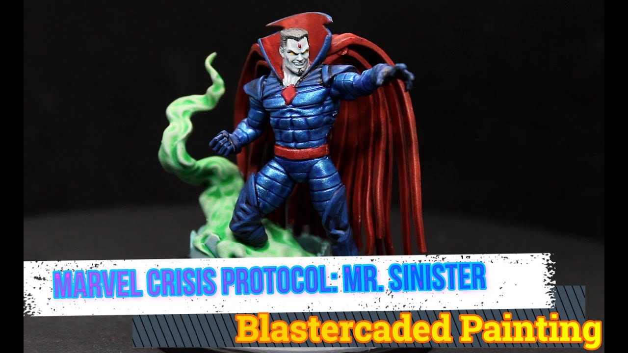 Painting Marvel Crisis Protocol: Mister Sinister