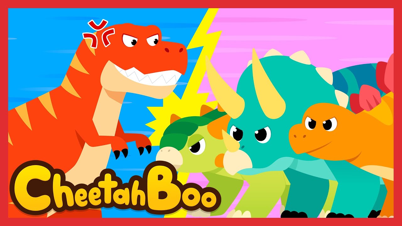 Jangan Takut! 🦖💪 Hewan Kuat Ada di Sini! | Lagu Anak | #Cheetahboo