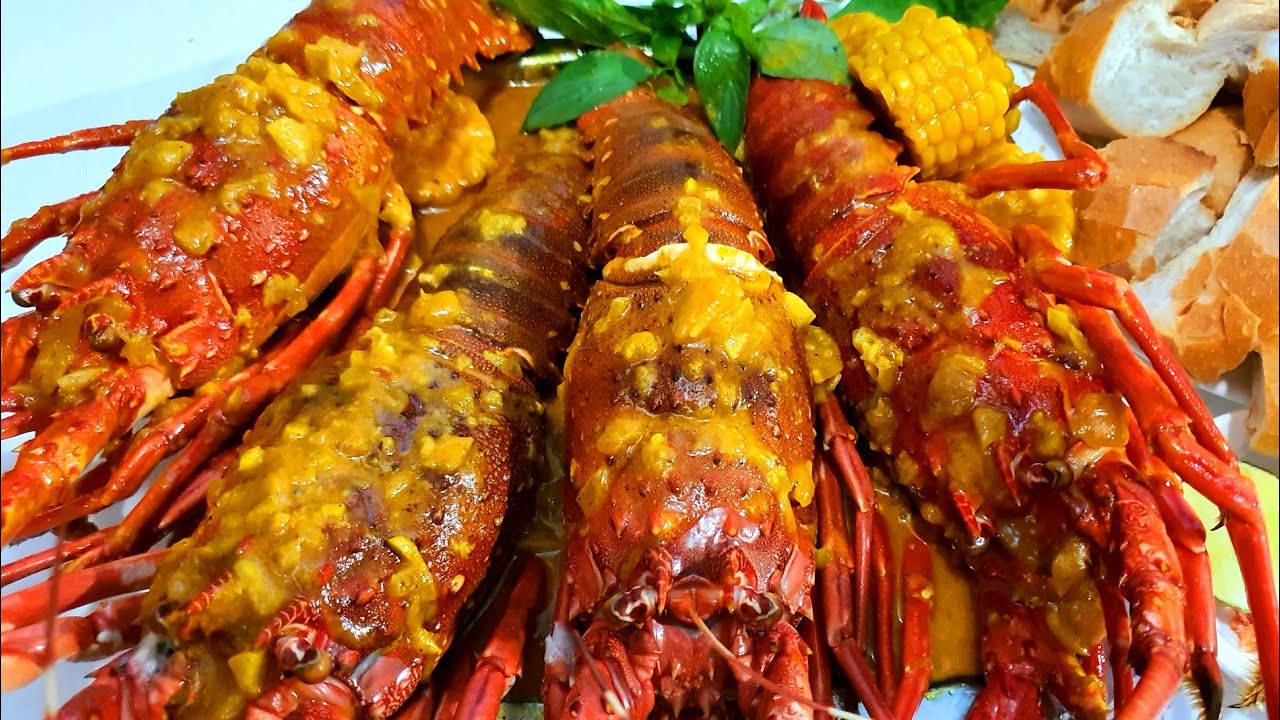 Cà ri tôm hùm / Nấu món cà ri tôm hùm món ngon dễ làm.Delicius food curry lobster