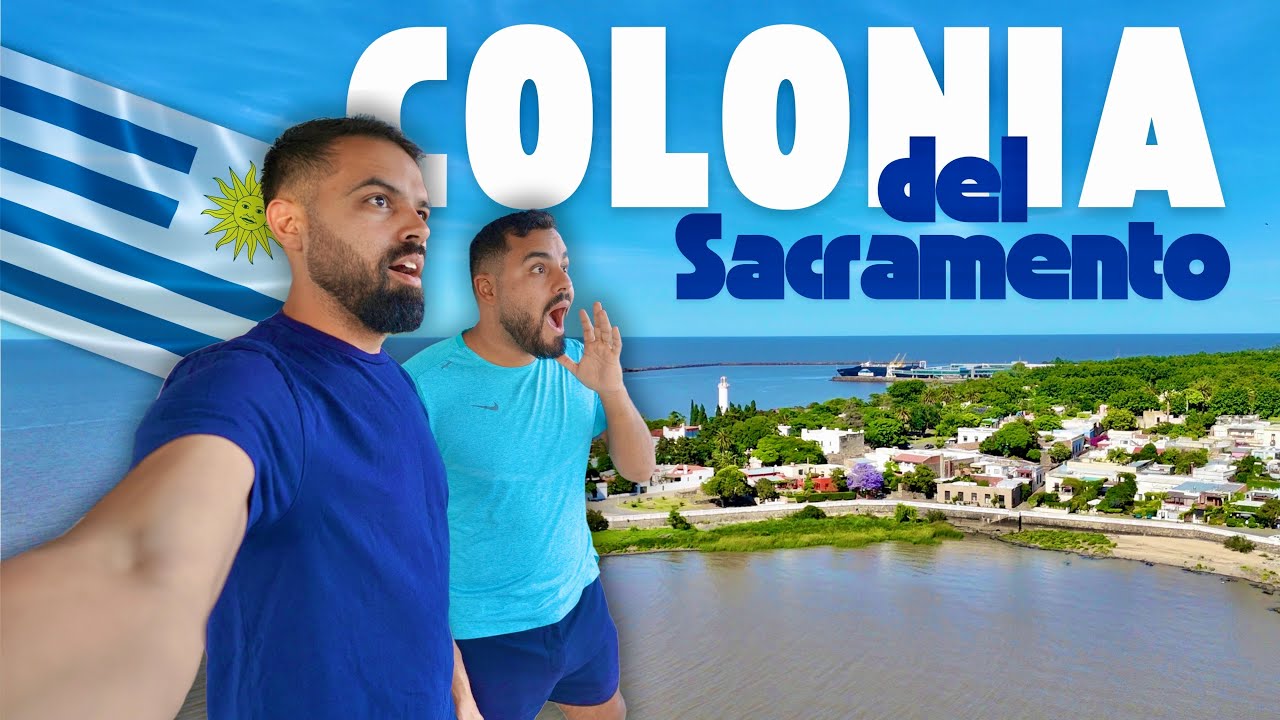 LA CIUDAD MAS BONITA DE URUGUAY 🇺🇾| DOS CUBANOS POR PRIMERA VEZ EN COLONIA DEL SACRAMENTO