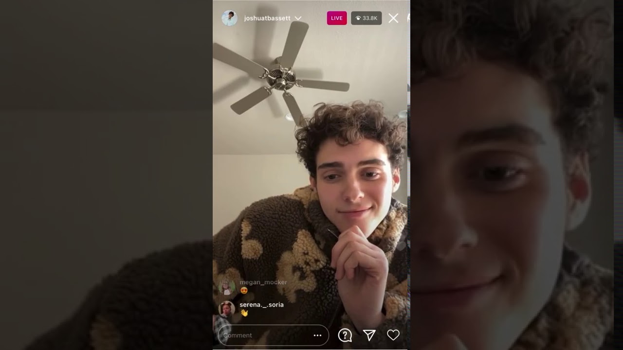 Joshua Bassett Full Instagram Live 1/21/2021