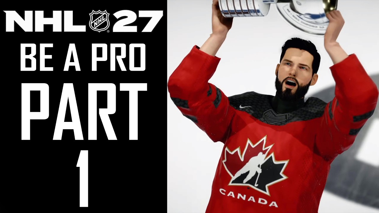 NHL 27 - Be A Pro - Gameplay Walkthrough - PART 1 | World Juniors, Memorial Cup, Draft, Pre-Season