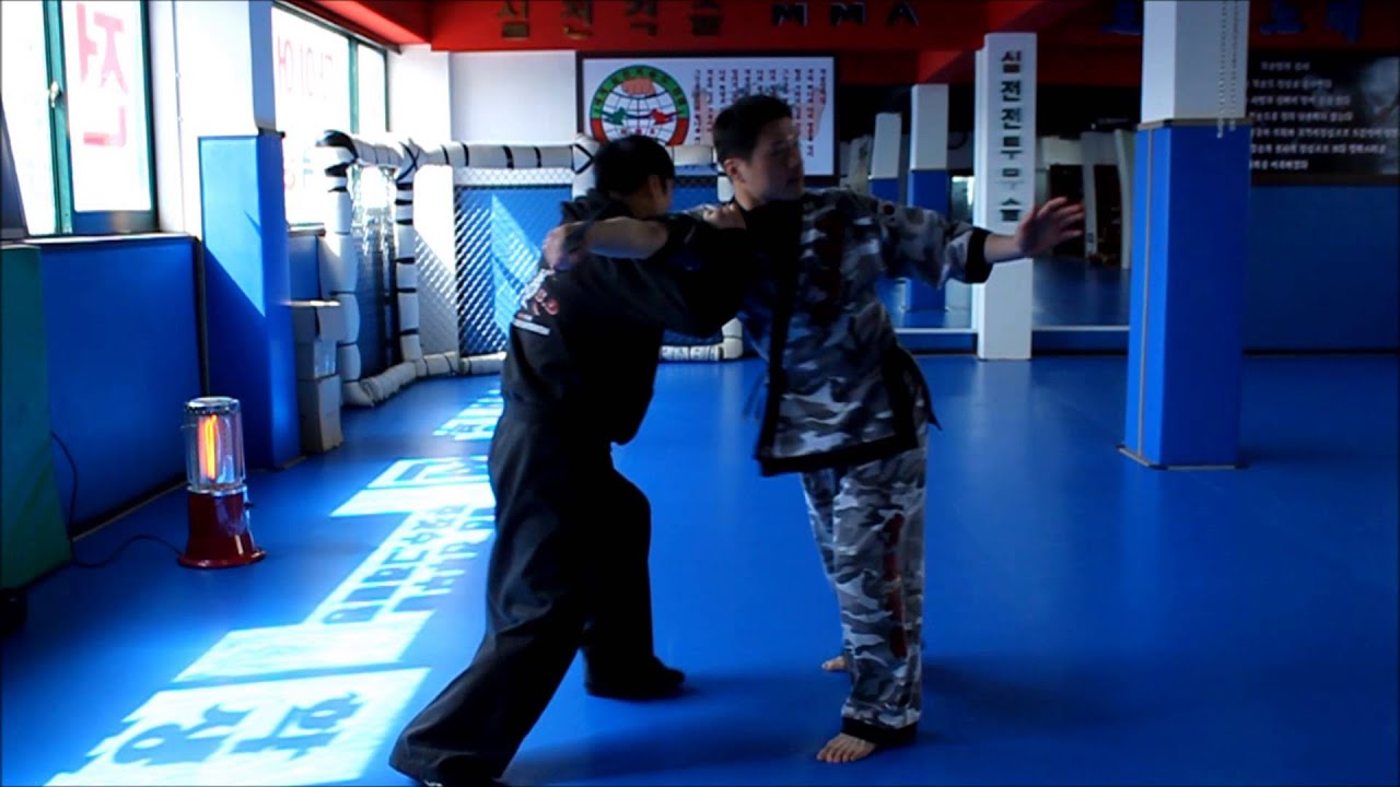 실전격술도(actual fight Kyeok Sul  )급접 교전술( Close combat )