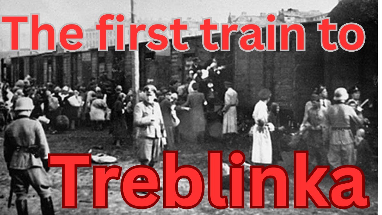 The first train to Treblinka death camp.