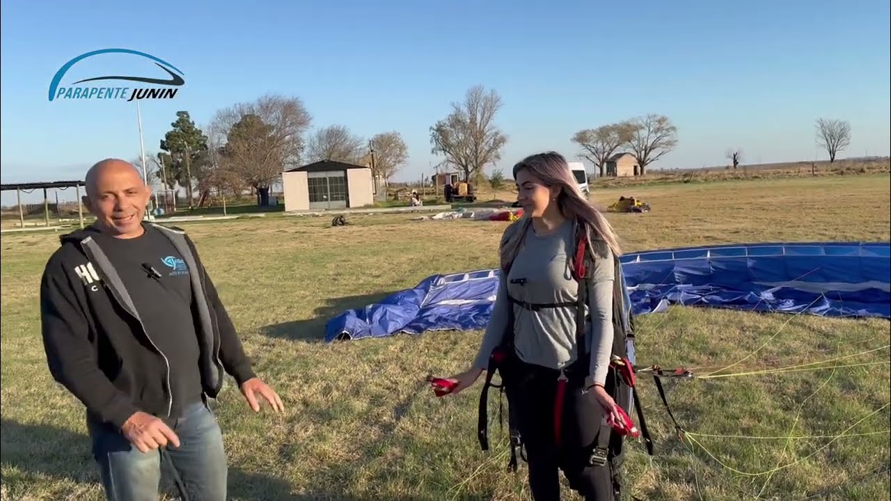 Proba una clase con parapente Junín🪂