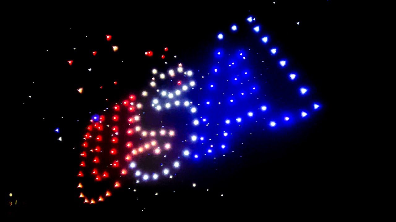 Ocean Beach California 4th of July! - 300 Drone Light Show