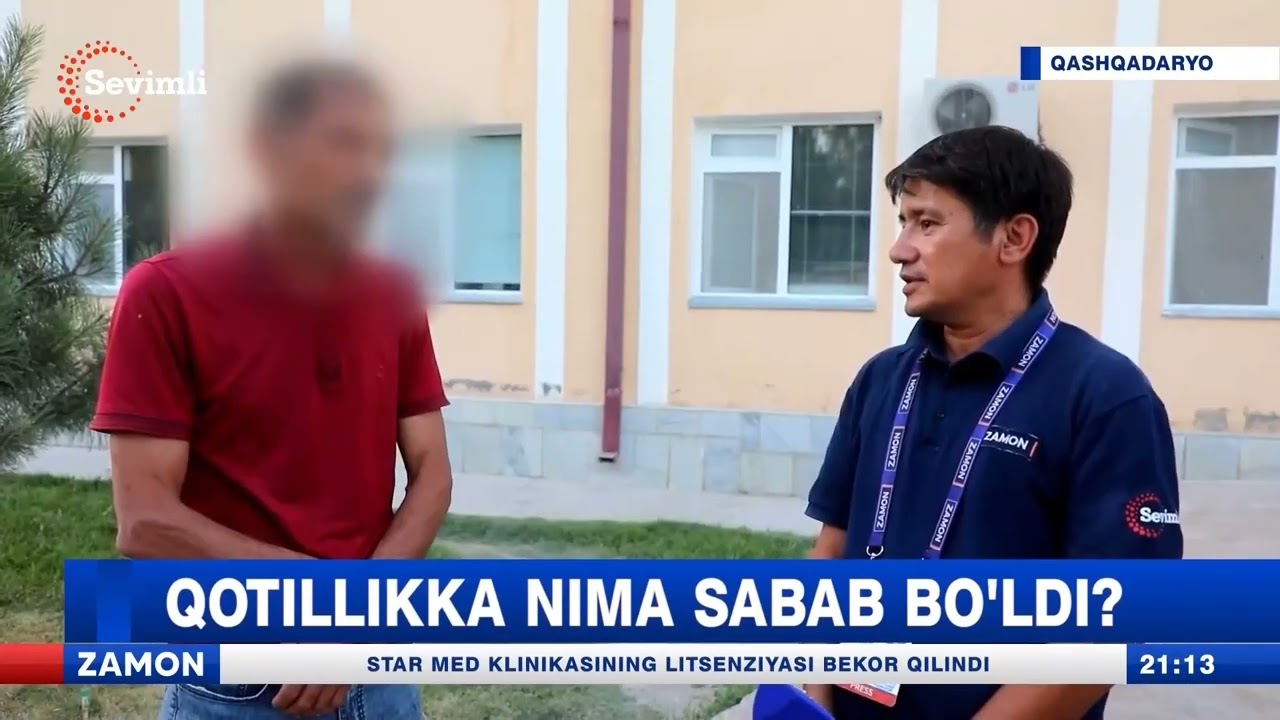 Qotillikka nima sabab boʻldi?