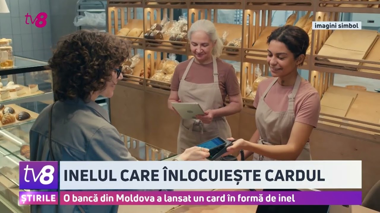 O bancă din Moldova a lansat un card în formă de inel