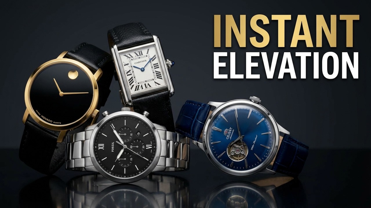 Top 10 Watch Brands That Instantly Elevate Your Style — From $200 to $40,000!