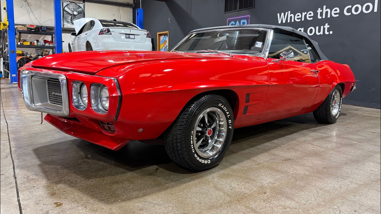 Продается кабриолет Pontiac Firebird 1969 года выпуска. Цена: 23 995 долларов. Доставка по всей с...